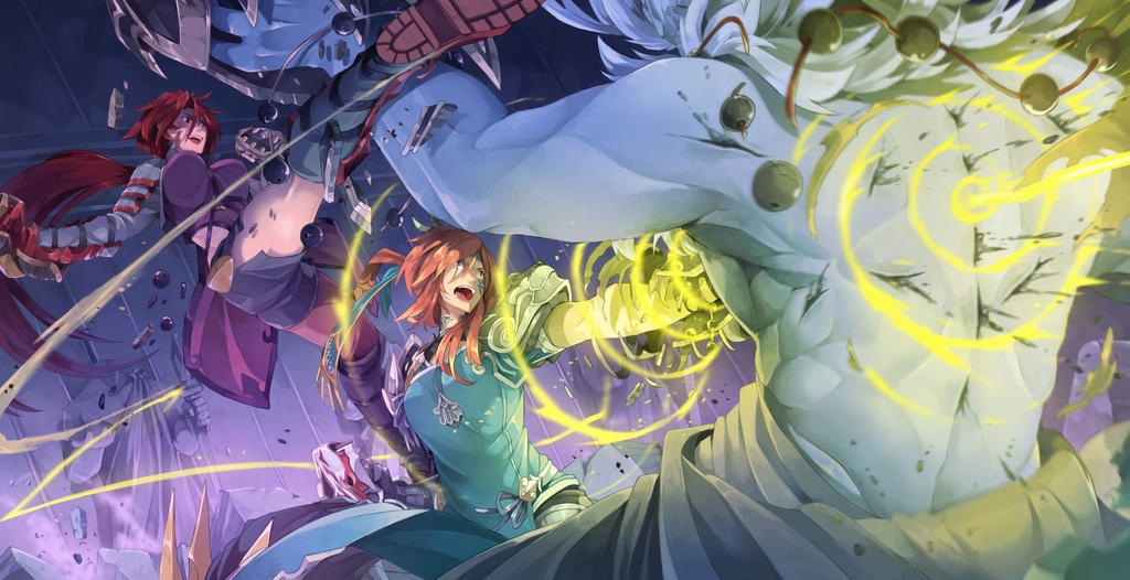 Comm - Temple of The Fist by sinlaire Comm - Temple of The Fist by sinlaire