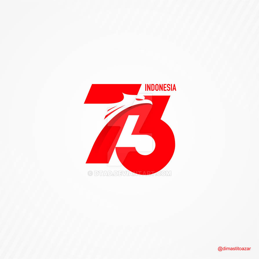 Logo HUT RI 73 by DTAD on DeviantArt Logo HUT RI 73 by DTAD on DeviantArt