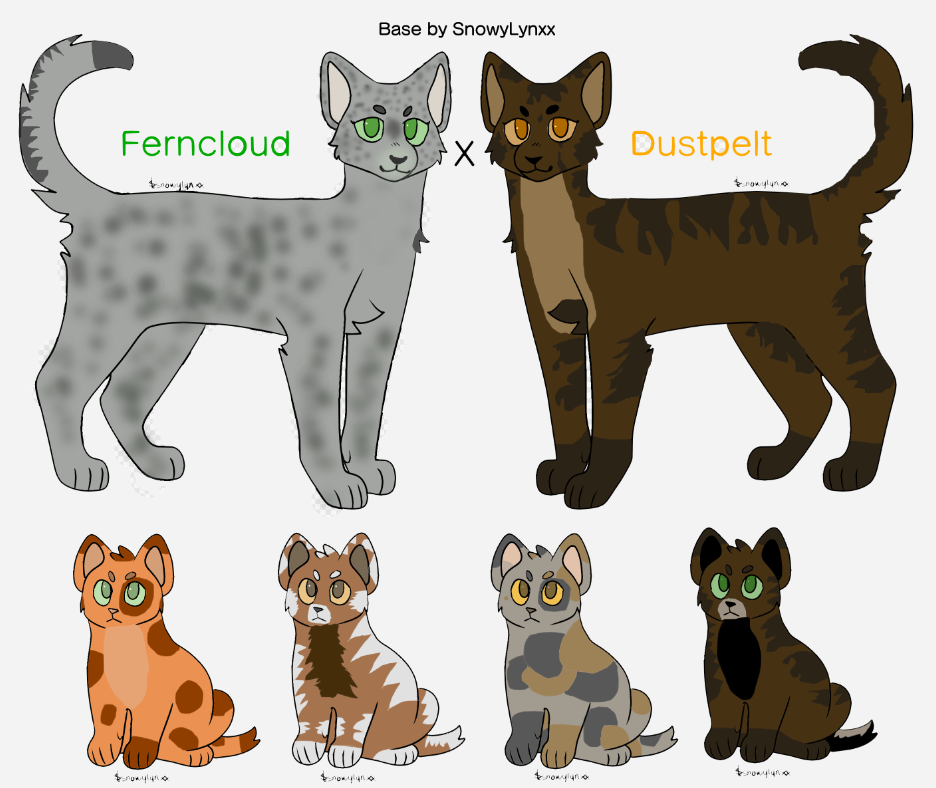 Warrior Cats Dustpelt And Ferncloud warrior-cats-dustpelt-and-ferncloud