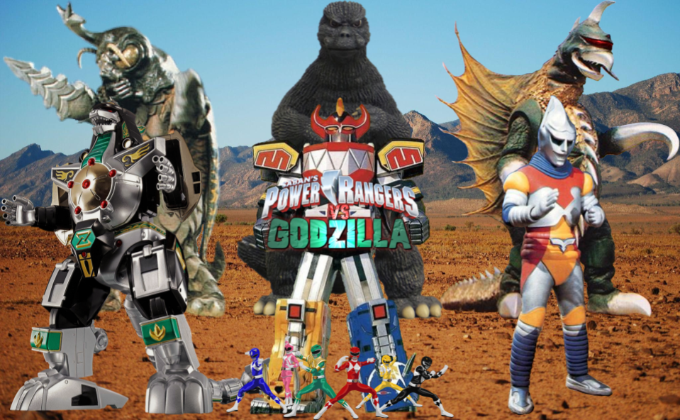 Godzilla Vs Ranger Power Rangers vs. Godzilla by SevaCav1543 on DeviantArt