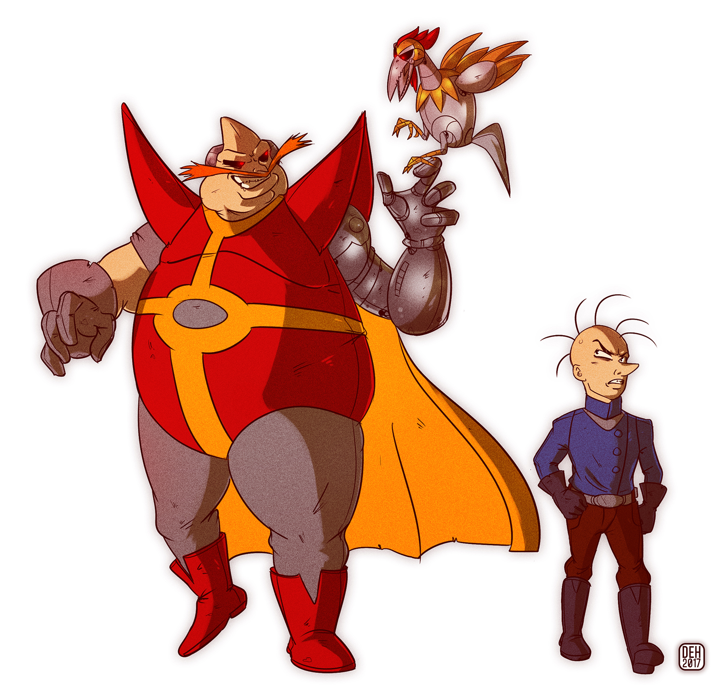 Snively Robotnik Cluck Snively No Bkg by danee313 on DeviantArt