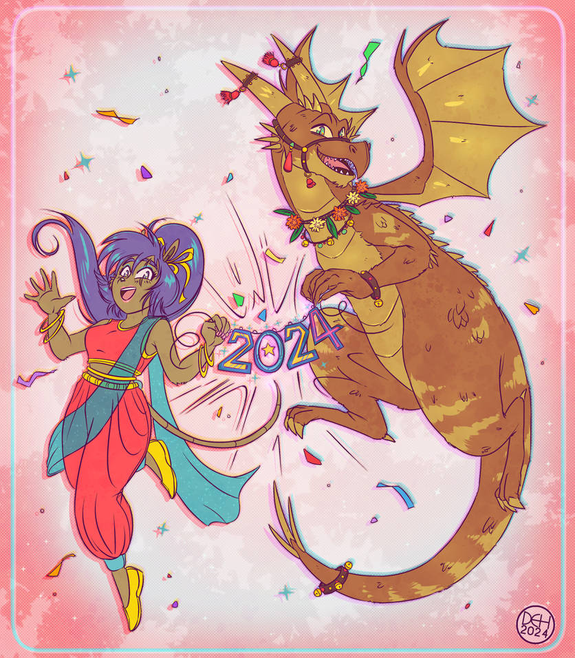 Raina and Navin - NewYear of the Dragon 2024 final