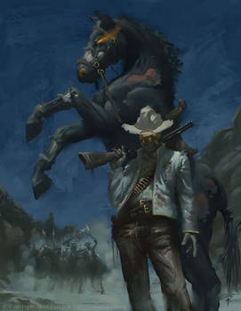 Deadlands: Dead Dude with a horse
