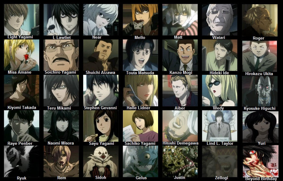 Death Note Alias Death Note Elimination Game by DorisMae on DeviantArt