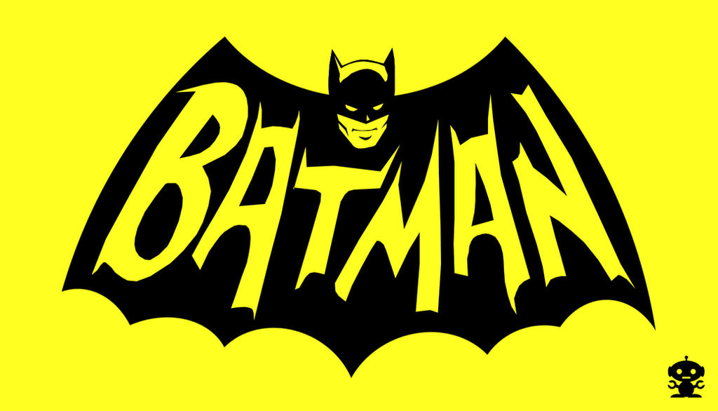 1966 Batman TV Show Title Logo