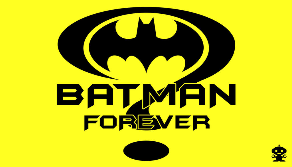 1995 Batman Forever Movie Title Logo