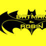 1997 Batman and Robin Movie Title Logo