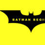 2005 Batman Begins Movie Title Logo