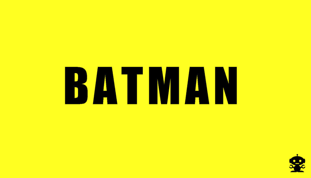 1989 Batman Movie Title Logo by TheDorkKnightReturns on DeviantArt