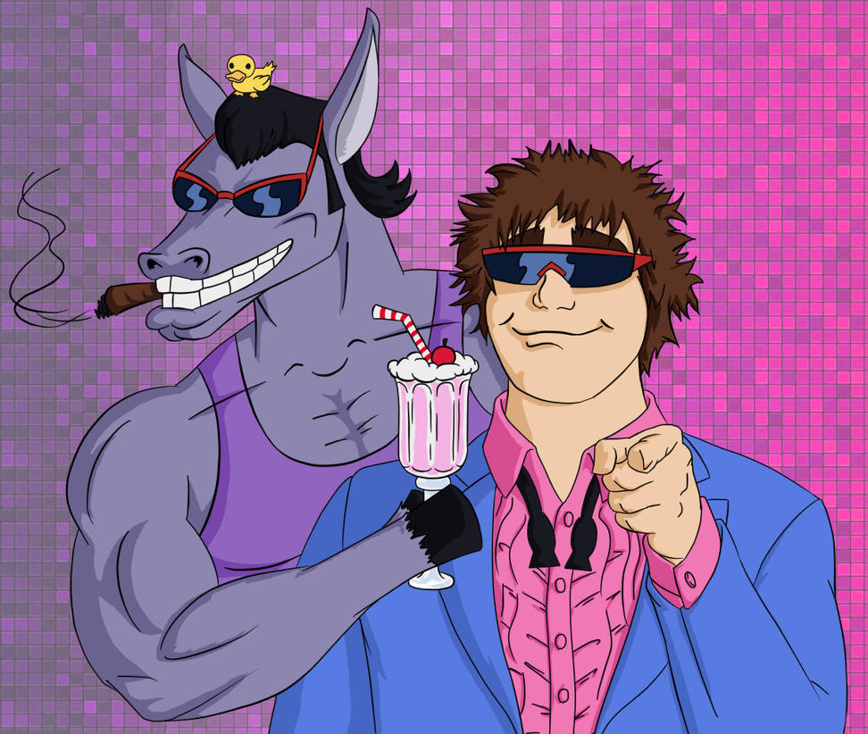 Dunkey Video Game Dunkey fanart now with coloured straw by KaiserLee on DeviantArt