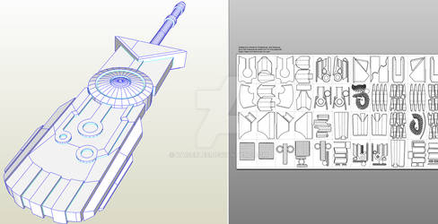 Transistor Prop Papercraft