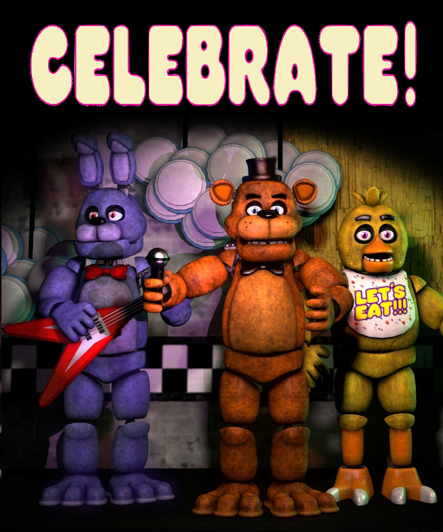 Five Nights at Freddy's - Celebrate! Poster