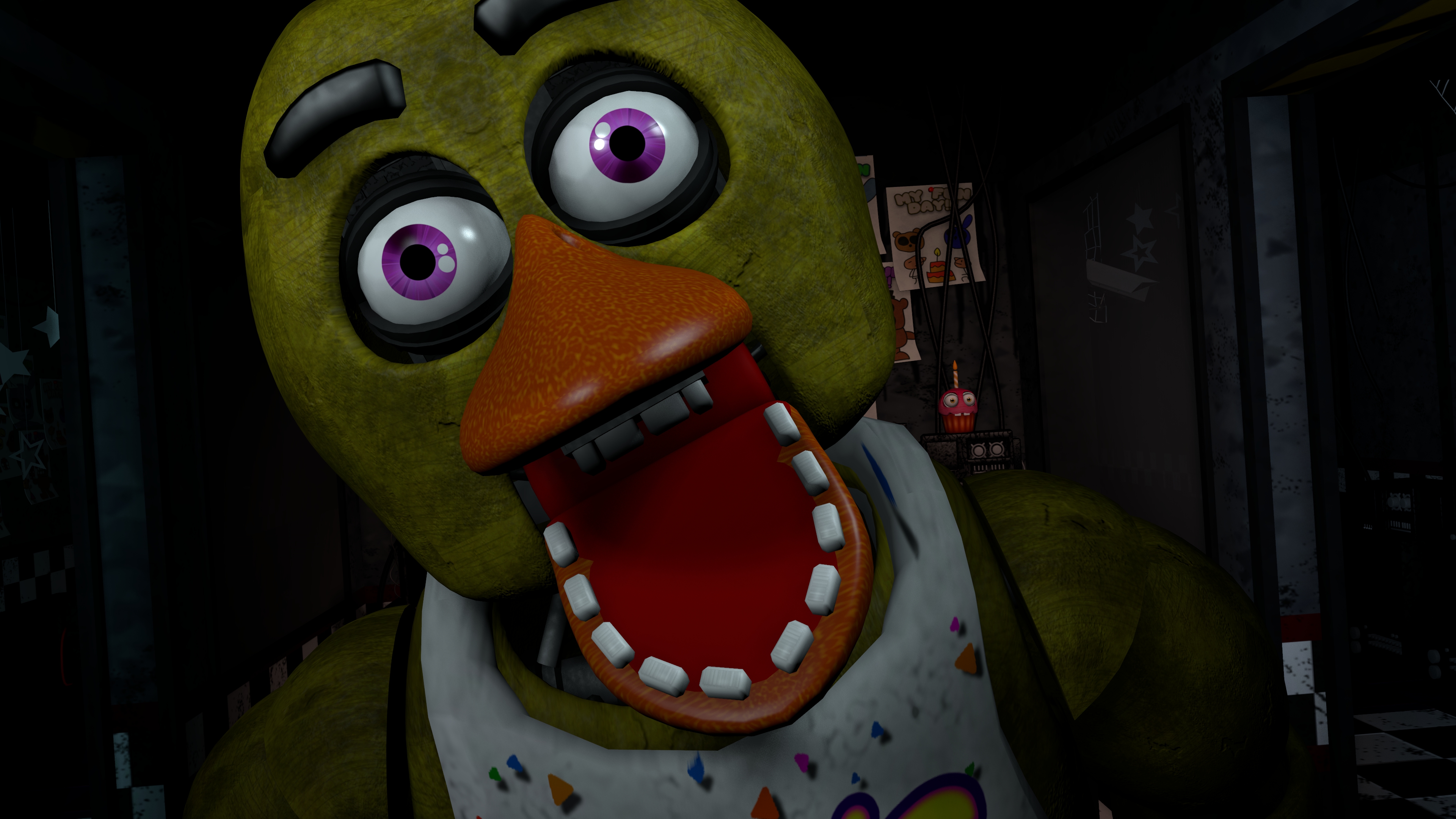 Чика FNAF 1 скример