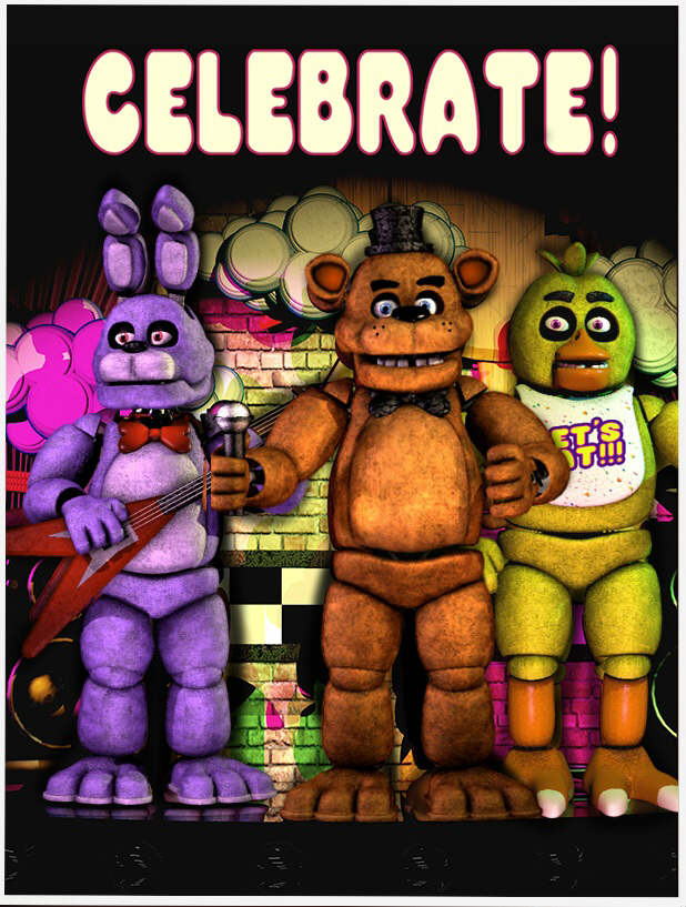 Five Nights at Freddy's - Celebrate! Poster