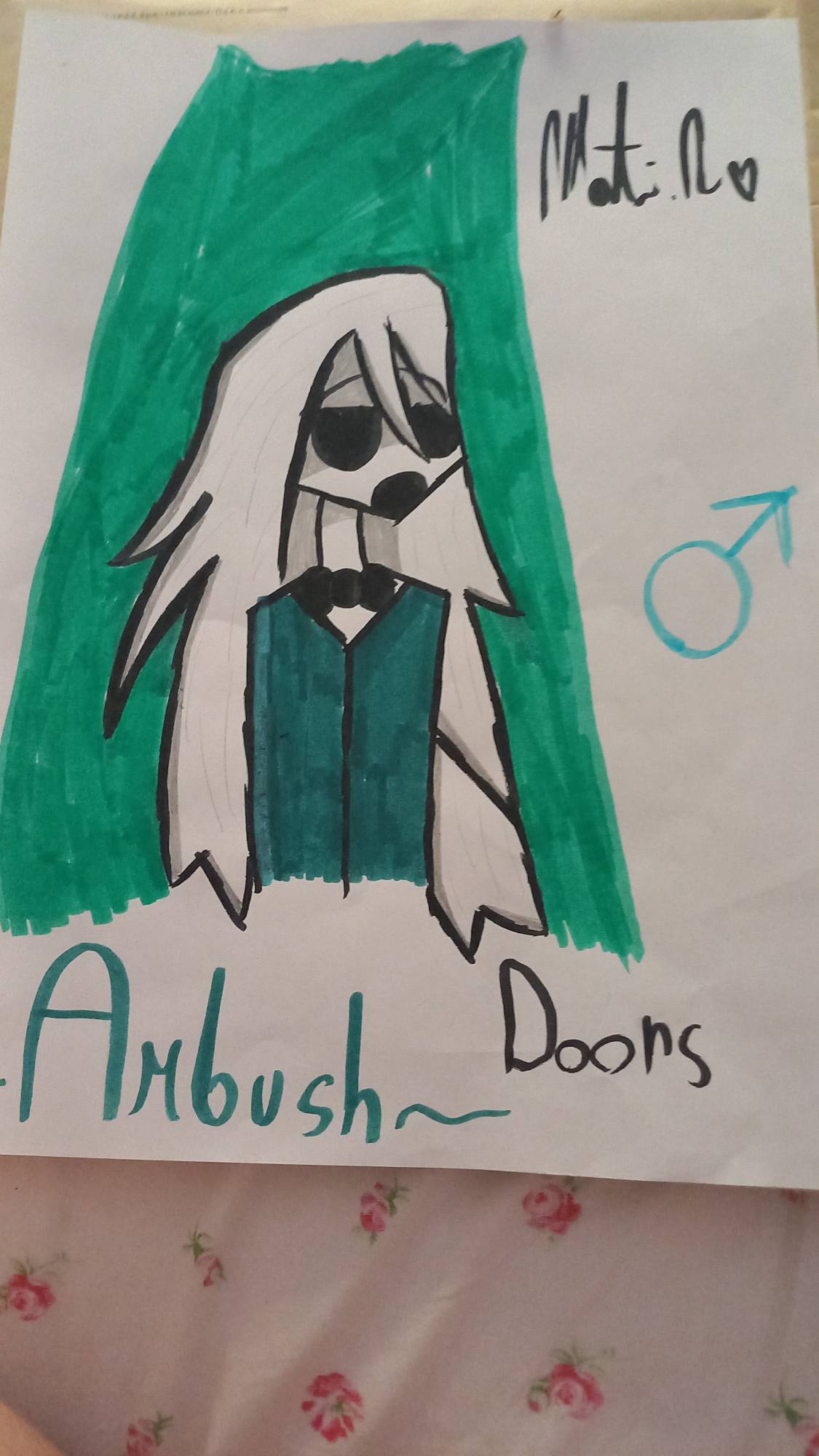 My 2/3 months old Ambush fanart