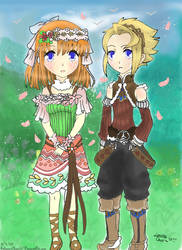 Rune Factory 3 Maisu and Sia