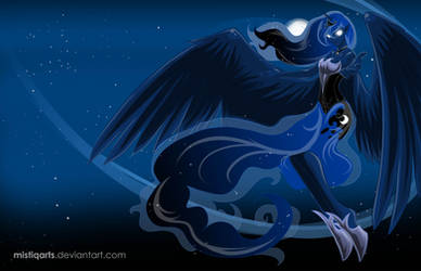Princess Luna Walpaper by Mistiqarts