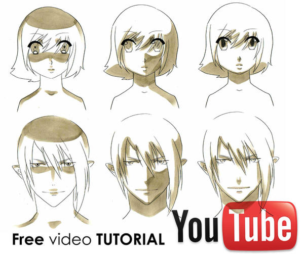 How To Draw Manga: Shading Faces Video Tutorial