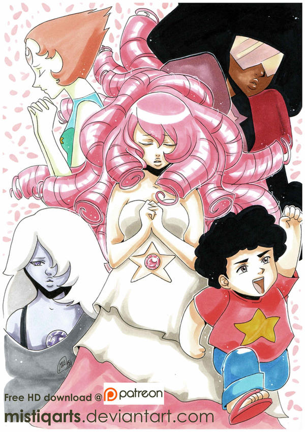 Steven Universe and the Gems