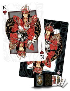 King of hearts Card Design