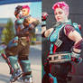 Overwatch Zarya Cosplay