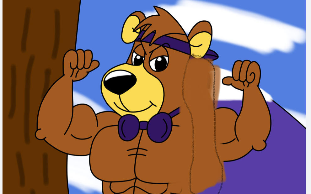 Ram booboo bear with long hair by connorhodges20 on DeviantArt