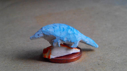 Blue pangolin