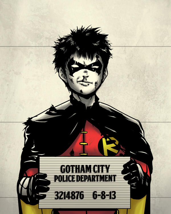 Gotham Mugshot- Robin