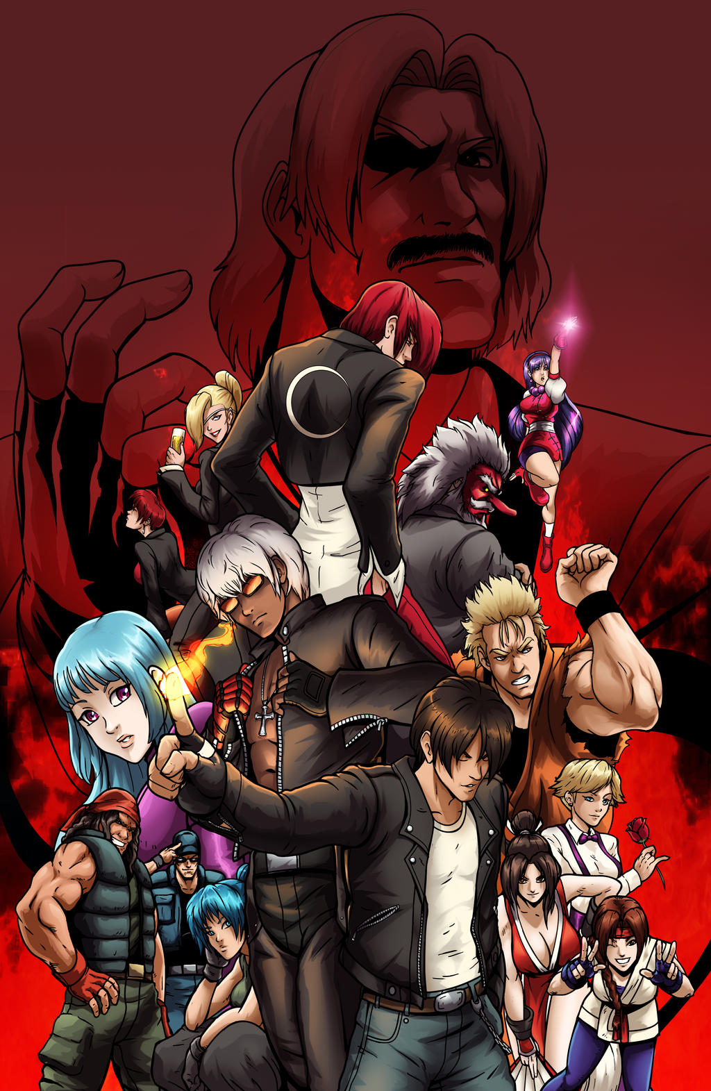 KOF Poster by Joe-Sketch on DeviantArt