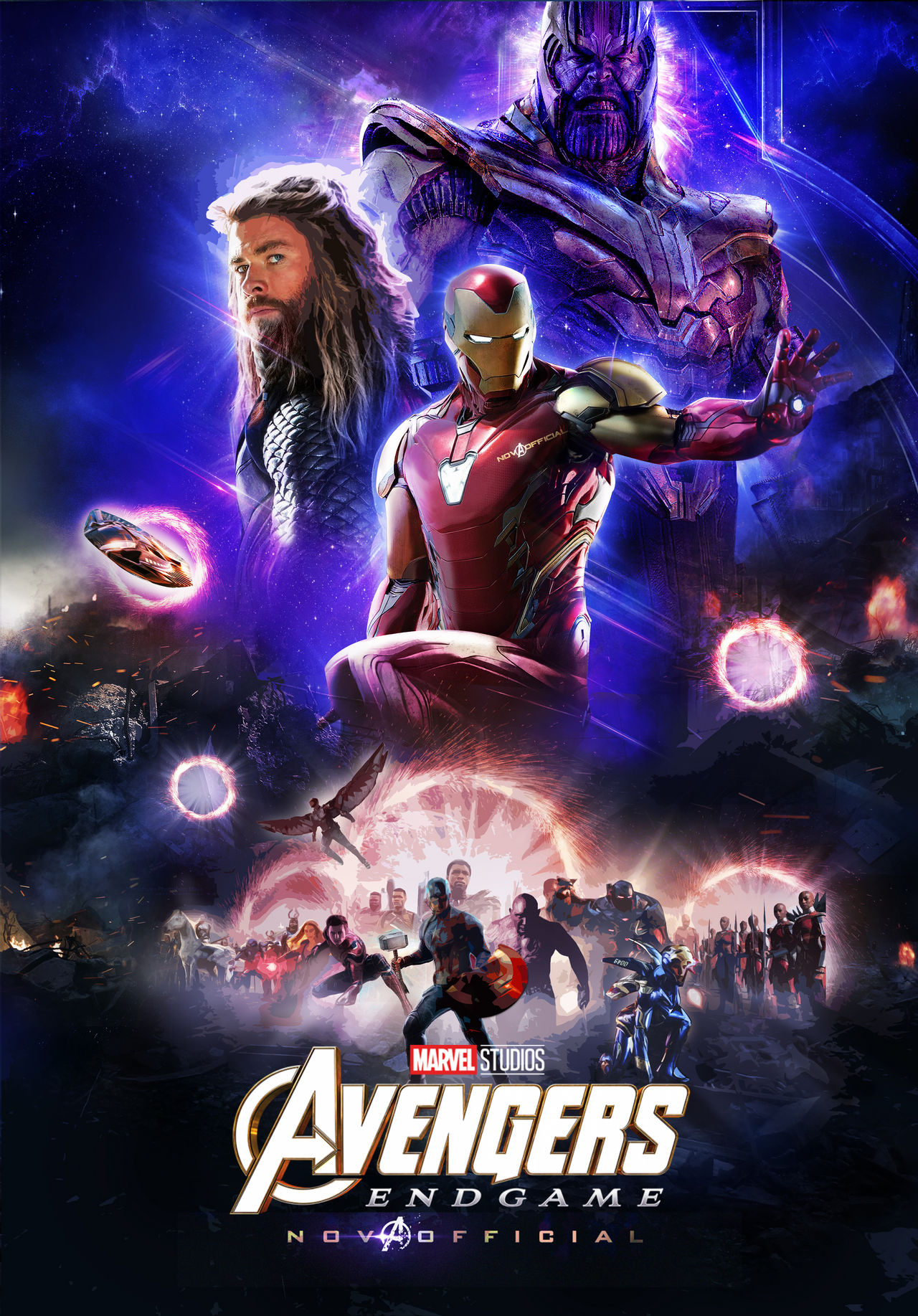 Avenge Us - Avengers Endgame Poster by   on @DeviantArt