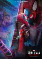 Spider Man Miles Morales Poster