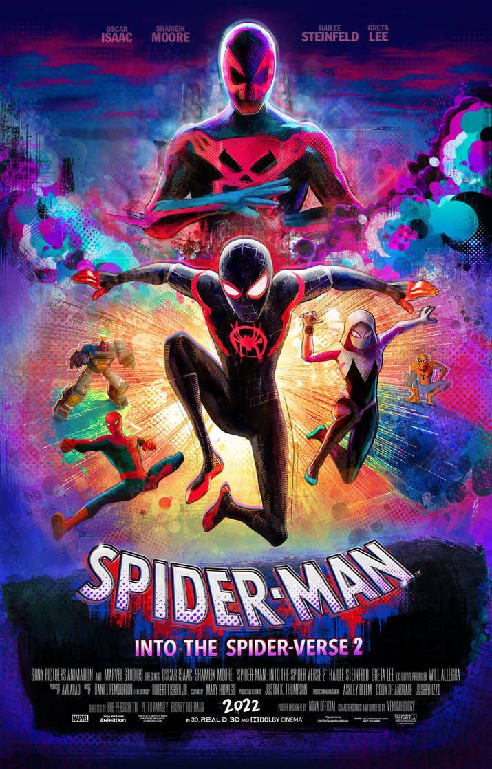 Spider Man Into The Spider Verse 2 Poster By Iamtherealnova On Deviantart Spider Man Into The Spider Verse 2 Poster By Iamtherealnova On Deviantart