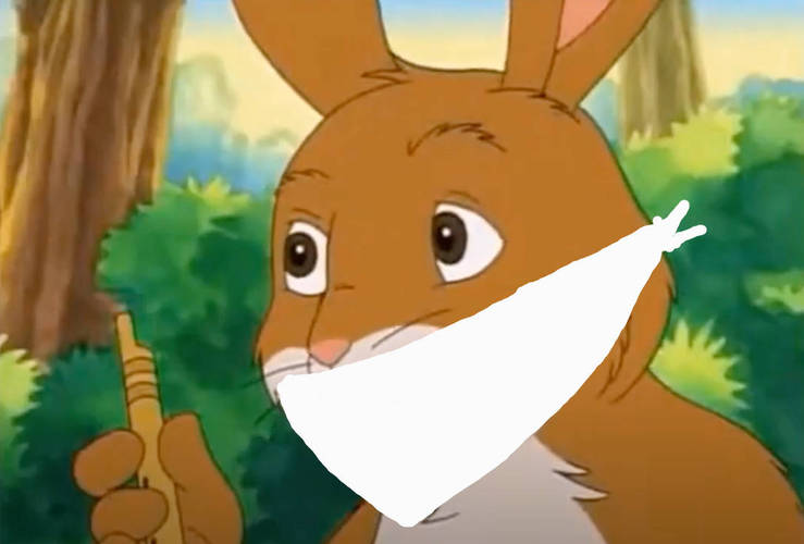 Rabbit gagged 3 by baltobattyicarus on DeviantArt