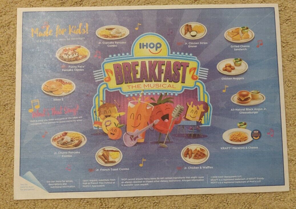 IHOP kids menu by baltobattyicarus on DeviantArt