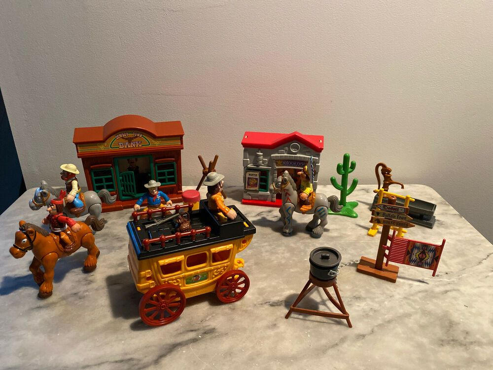 Western Rodeo Playsets Wild western village playset by baltobattyicarus on DeviantArt