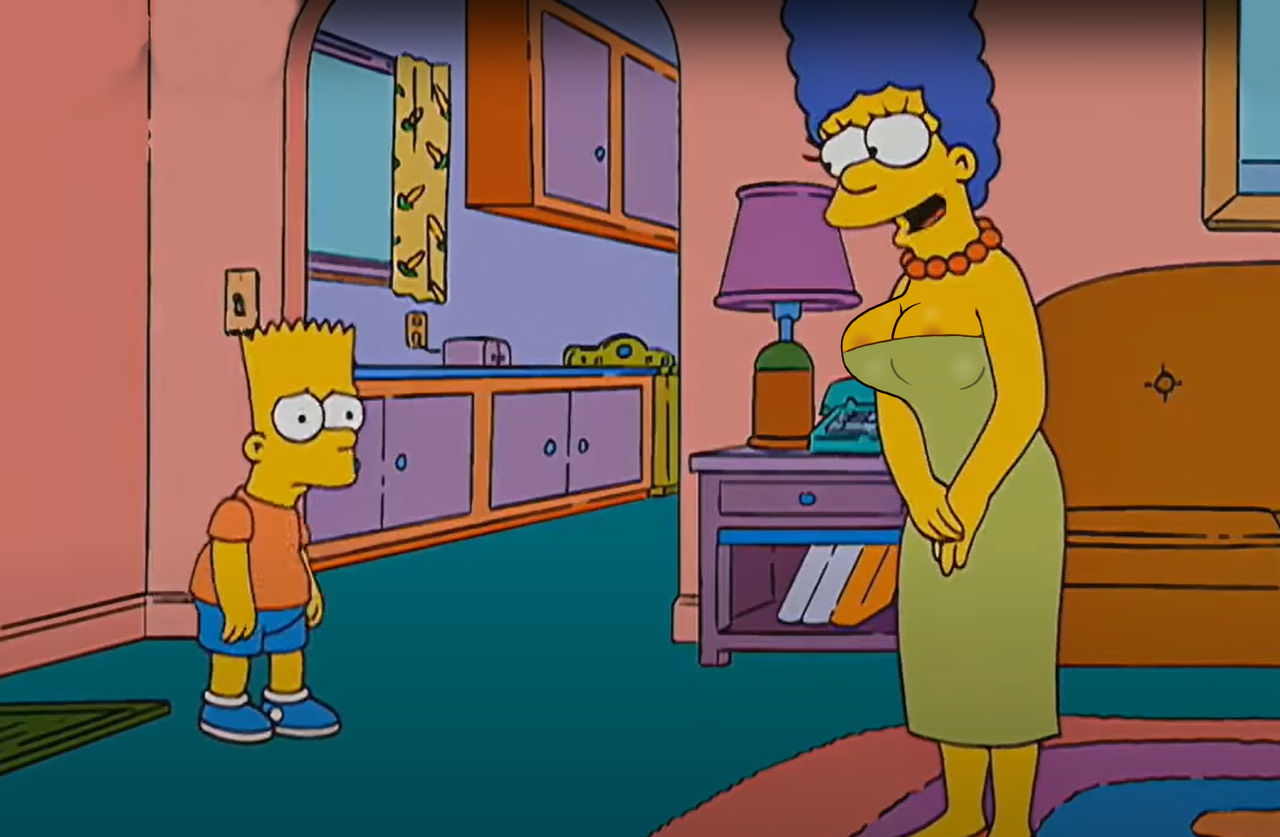 Marge And Bart By Seryi1978 On DeviantArt marge-and-bart-by-seryi1978-on-deviantart