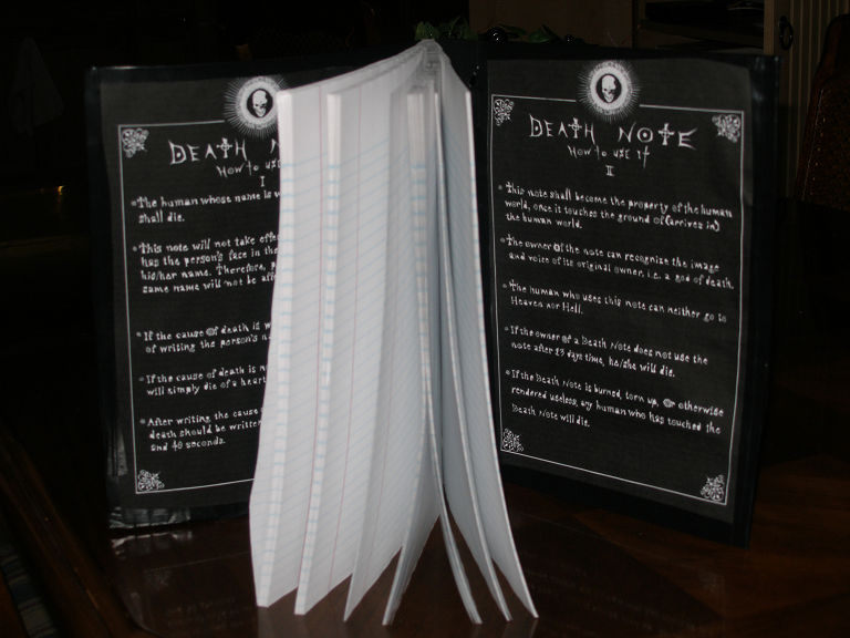 Death Note Notebook II by JWyvern on DeviantArt
