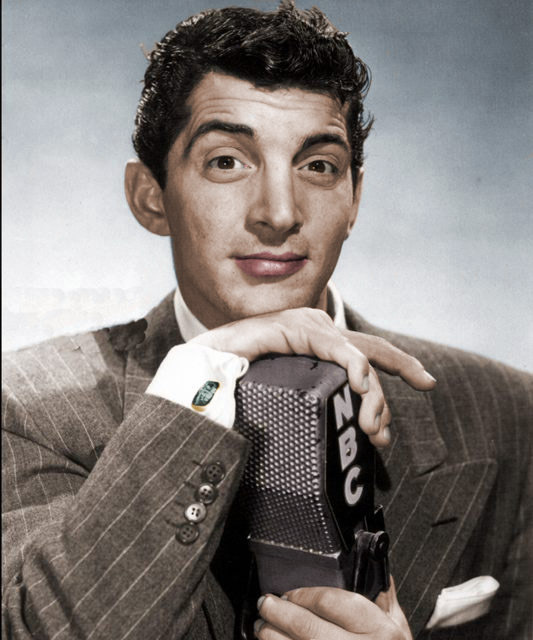 NBC Mic Dean Martin Colorized