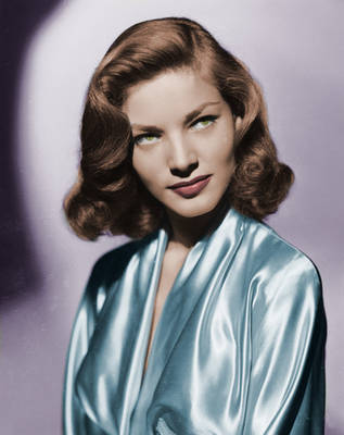 Lauren Bacall Colorized by ajax1946