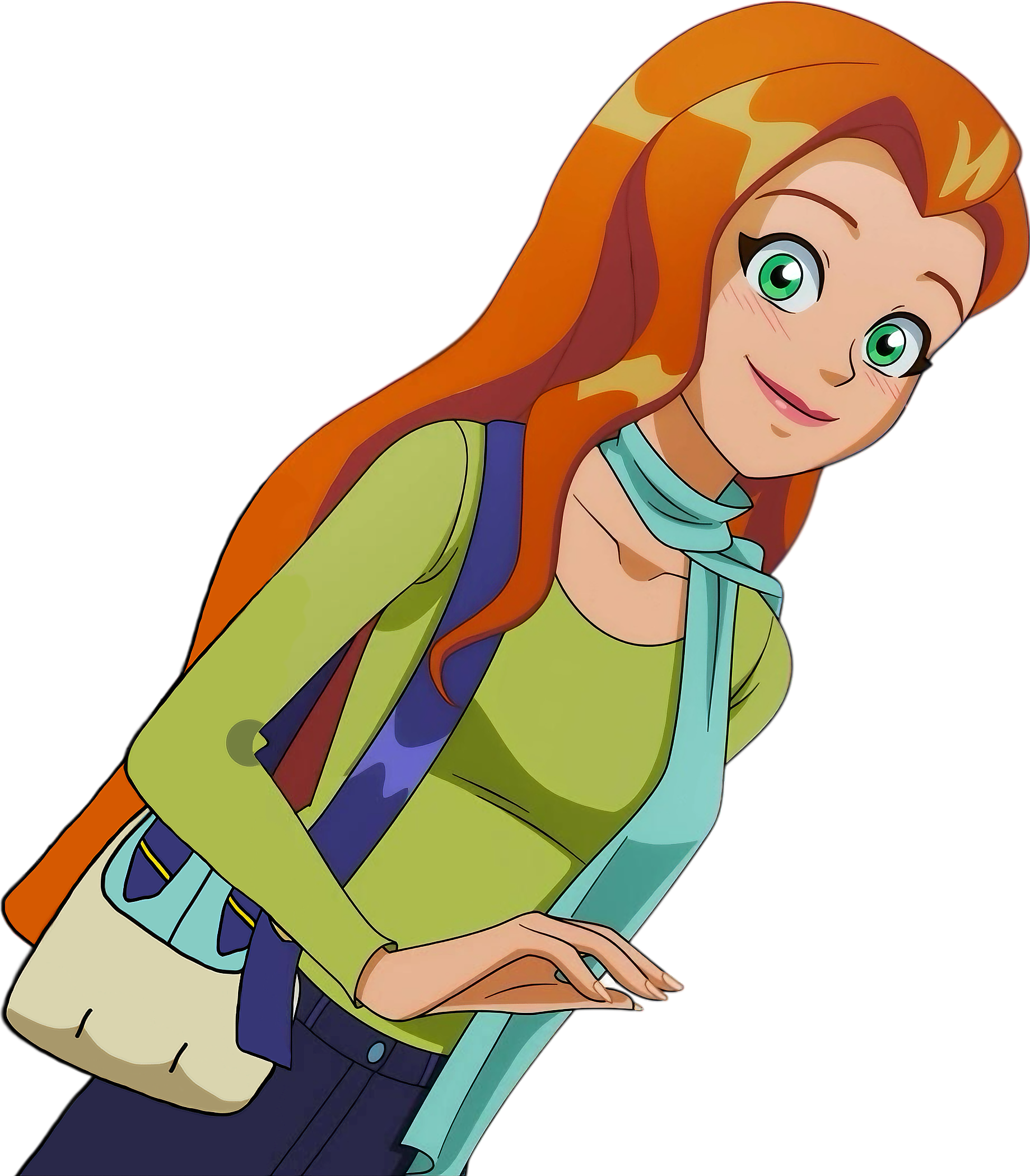 Sam Renders Totally Spies Season 7 Sam Render by AdrianEst10 on DeviantArt