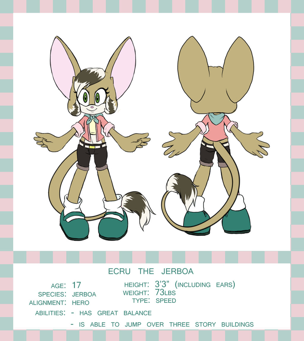 Meet Ecru the Jerboa