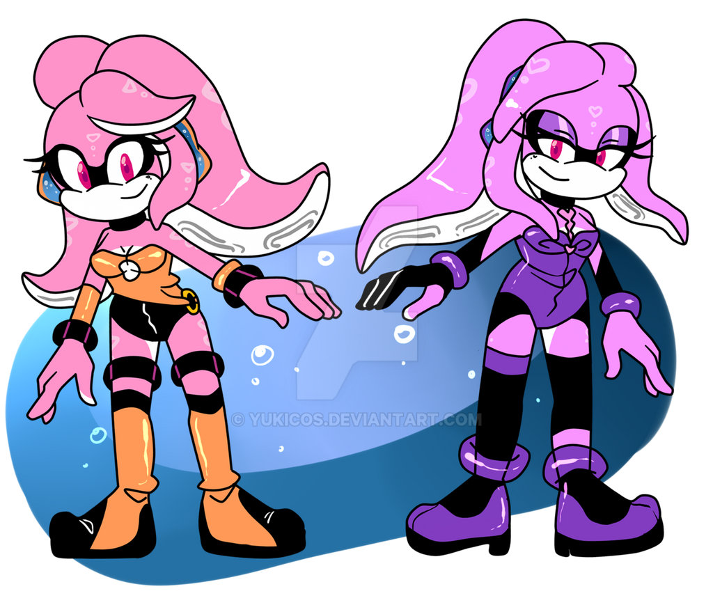 Meet Tentako and Kalamari the Squid Sisters