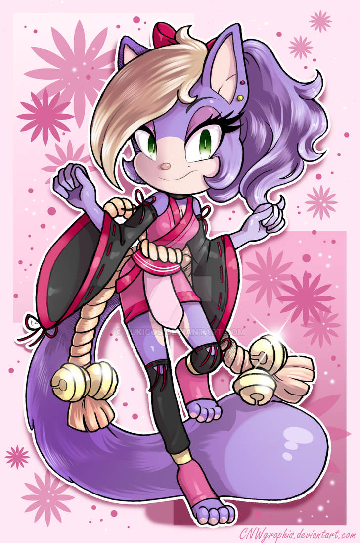 Fushia the Ninja Cat by YukiCos on DeviantArt