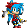 Erica the Light Blue Hedgehog