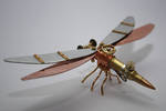 Steampunk dragonfly by hardwidge