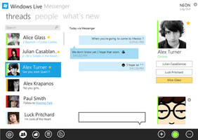 Windows Live Messenger Metro