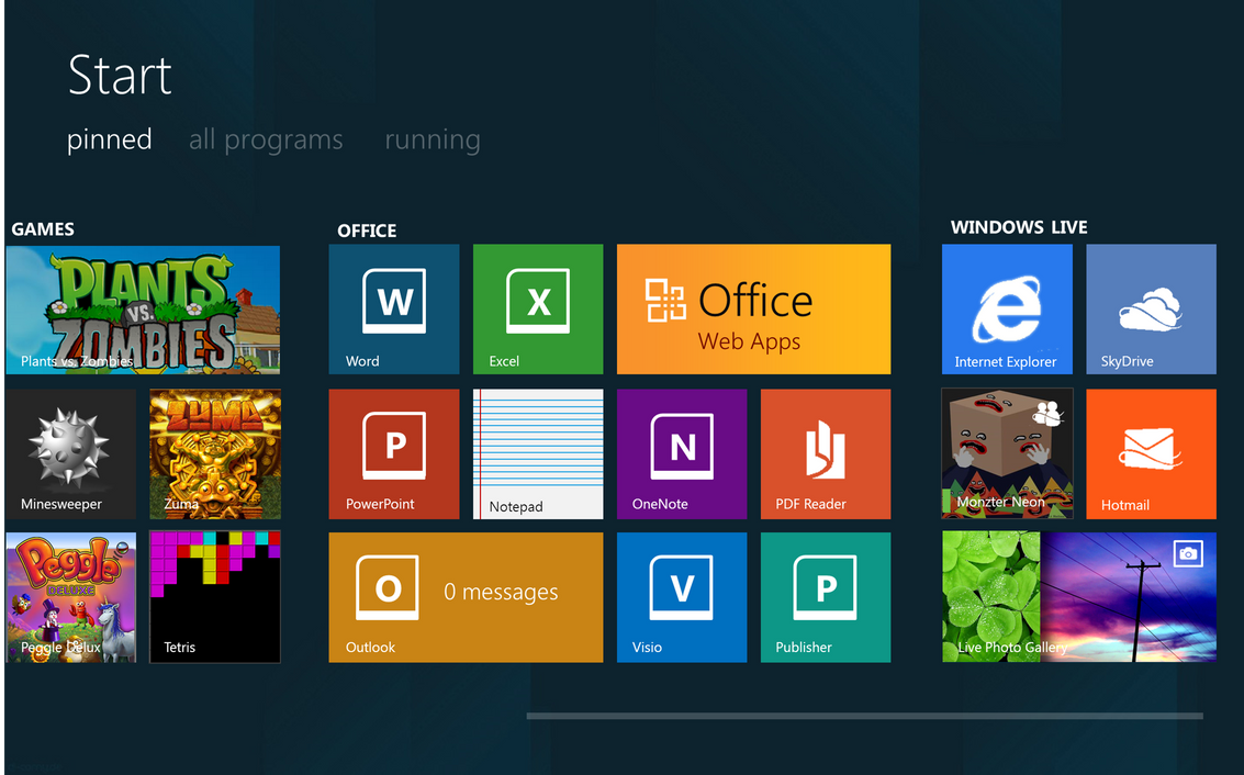 Start Menu by arcticpaco