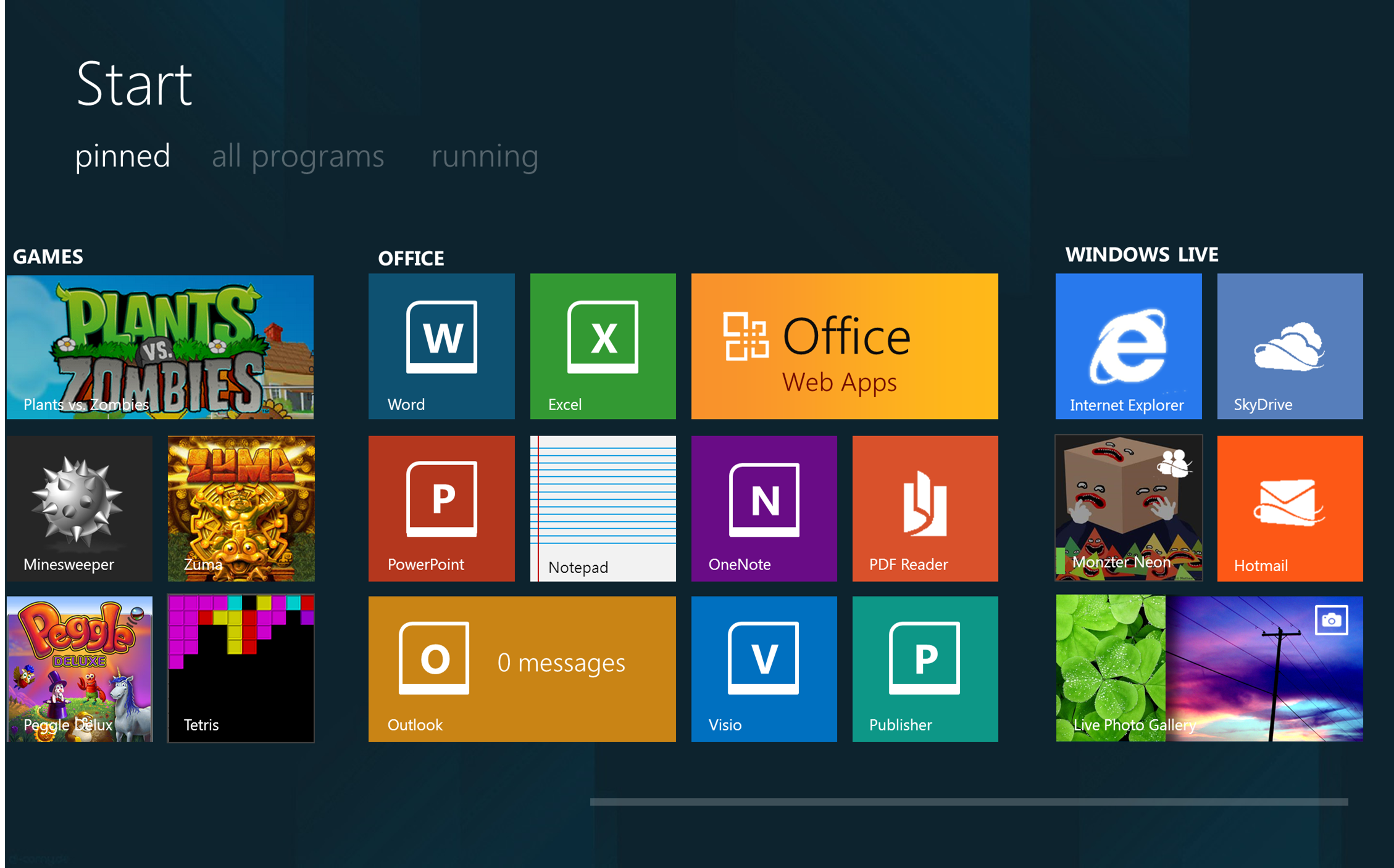 Start Menu by arcticpaco
