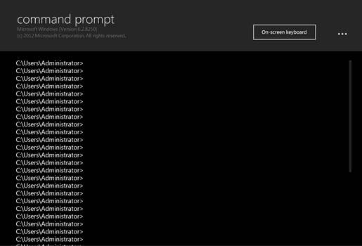 Command Prompt