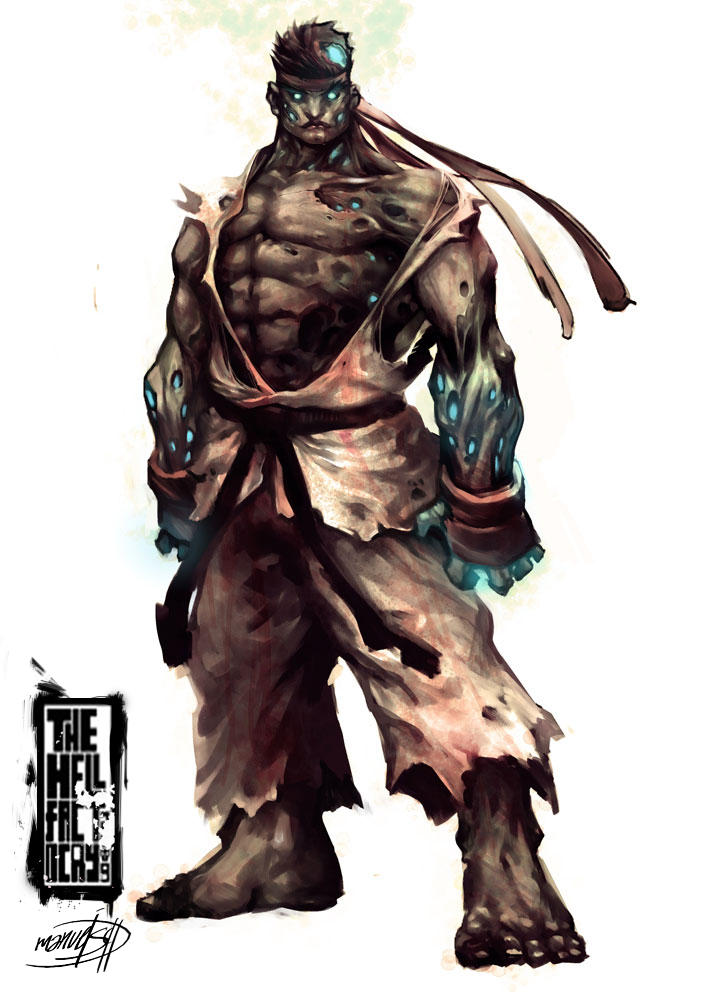 Manuhell-zombie-ryu by manuhell on DeviantArt